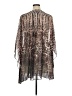 Jennifer Lopez 100% Polyester Brown Poncho Size XL - photo 2