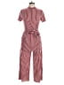 Everly Stripes Red Jumpsuit Size M - photo 1