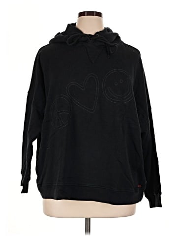 Peace Love World Pullover Hoodie (view 1)