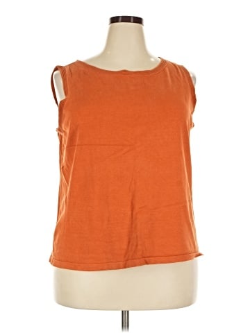 Liz Claiborne Sleeveless T-Shirt (view 1)