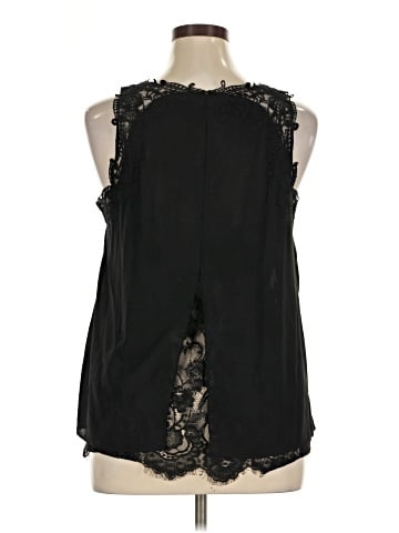 Truly Poppy Sleeveless Blouse (view 2)