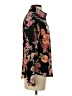 St. John Floral Black Long Sleeve Blouse Size 2 - photo 4