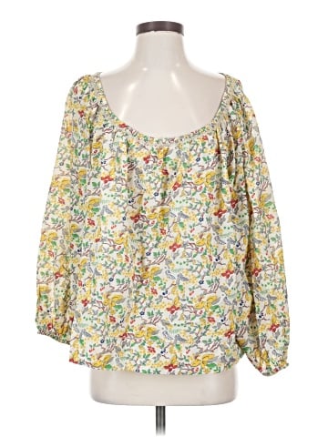 The Great. 3/4 Sleeve Blouse (view 1)