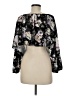 Forever 21 Black 3/4 Sleeve Blouse Size M - photo 2