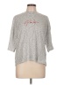 Topshop 100% Cotton Gray Pullover Sweater Size 10 - photo 1