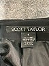 Scott Taylor 100% Polyester Solid Black Formal Skirt Size 8 - photo 4
