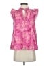 Generation Love 100% Cotton Pink Sleeveless Blouse Size S - photo 1