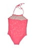 Limited Too Hearts Pink One Piece Swimsuit Size 6X - photo 2