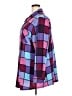 D&Co. Color Block Purple Long Sleeve Blouse Size 2X - photo 5