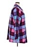 D&Co. Color Block Purple Long Sleeve Blouse Size 2X - photo 4
