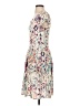 Peruvian Connection 100% Viscose Print Ivory Cocktail Dress Size S - photo 5