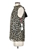 Gibson Animal Print Brown Sleeveless Blouse Size XS - photo 5