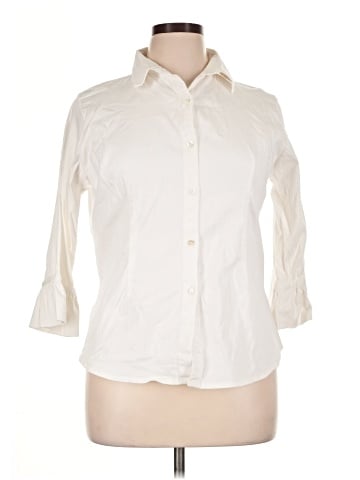 Gretchen Scott Designs 3/4 Sleeve Button-Down Shirt (view 1)