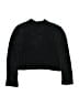 Forever 21 Solid Black Turtleneck Sweater Size 11 - 12 - photo 1