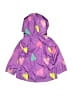 Cat & Jack 100% Polyester Hearts Purple Raincoat 9-12 MO / 12 MO - photo 2