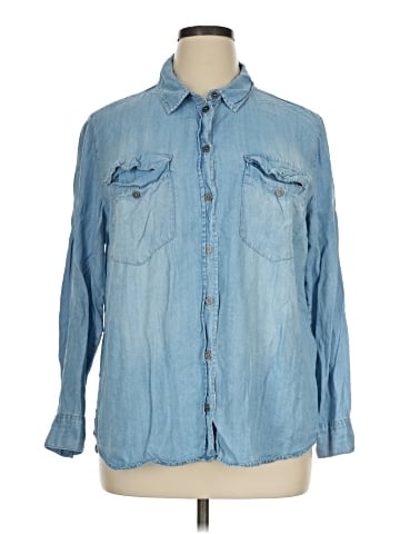 Sanctuary Long Sleeve Button-Down Shirt (view 1)