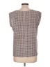 Merona 100% Polyester Gray Sleeveless Blouse Size L - photo 2