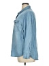 Sanctuary 100% Lyocell Blue Long Sleeve Button-Down Shirt Size 1X - photo 5