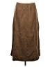J.Jill Solid Brown Casual Skirt Size XS - photo 1
