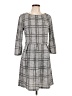 Max Studio Tweed Gray Casual Dress Size L - photo 1