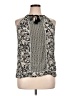 Tolani 100% Silk Black Sleeveless Silk Top Size XL - photo 1