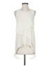 Wet Seal 100% Polyester Ivory Sleeveless Blouse Size S - photo 1
