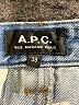 APC 100% Cotton Blue Denim Skirt Size EU 38 / US 8 - photo 4