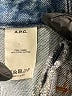 APC 100% Cotton Blue Denim Skirt Size EU 38 / US 8 - photo 5