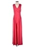 Eliza J Solid Red Jumpsuit Size M - photo 1