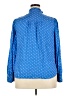 Vineyard Vines Blue Long Sleeve Silk Top Size XXL - photo 2
