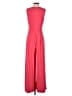 Eliza J Solid Red Jumpsuit Size M - photo 2
