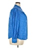 Vineyard Vines Blue Long Sleeve Silk Top Size XXL - photo 4