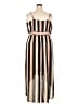 Maurices 100% Polyester Stripes Brown Casual Dress Size 20 (2) - photo 2