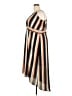 Maurices 100% Polyester Stripes Brown Casual Dress Size 20 (2) - photo 5