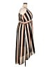 Maurices 100% Polyester Stripes Brown Casual Dress Size 20 (2) - photo 4
