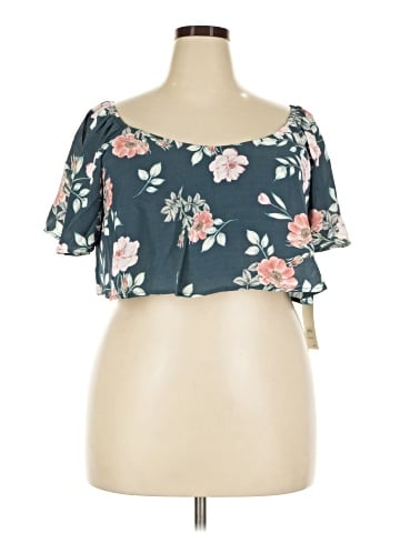 Leith Short Sleeve Blouse (view 1)
