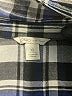 Cato 100% Rayon Plaid Blue Long Sleeve Button-Down Shirt Size XL - photo 7