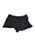 Aqua 100% Rayon Hearts Black Shorts Size S - photo 2