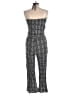 Eye Candy 100% Rayon Graphic Gray Jumpsuit Size XL - photo 2