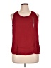 Freebird 100% Polyester Red Sleeveless Blouse Size XL - photo 1