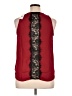 Freebird 100% Polyester Red Sleeveless Blouse Size XL - photo 2