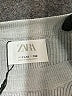 Zara Solid Silver Pullover Sweater Size 11 - 12 - photo 3