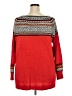 Maurices 100% Acrylic Chevron-herringbone Red Pullover Sweater Size 20 (2) - photo 2