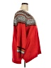 Maurices 100% Acrylic Chevron-herringbone Red Pullover Sweater Size 20 (2) - photo 4