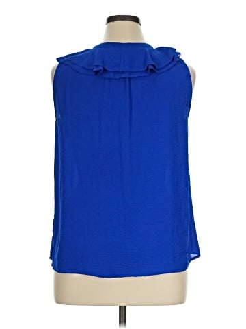 Skies Are Blue Sleeveless Blouse (view 2)