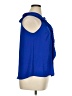 Skies Are Blue 100% Polyester Blue Sleeveless Blouse Size XL - photo 4