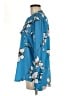 Calvin Klein 100% Polyester Floral Blue Long Sleeve Blouse Size M - photo 5