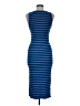 Sundry Stripes Blue Casual Dress Size Med (2) - photo 2