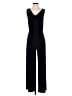 Tiana B. Solid Black Jumpsuit Size S - photo 1