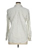 Apt. 9 Stripes Ivory Long Sleeve Button-Down Shirt Size XL - photo 2
